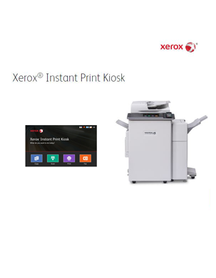 spec sheet, Instant Print Kiosk, Xerox, Lasalle Business Machines