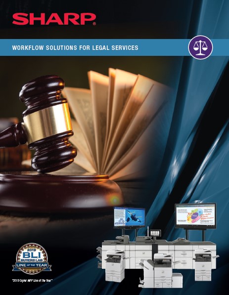 Sharp, Color Advanced, Legal Brochure, Lasalle Business Machines